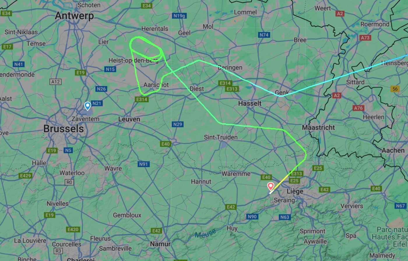 independent.co.uk - Amelia Neath - Flights halted at Brussels airport again after possible drone sighting