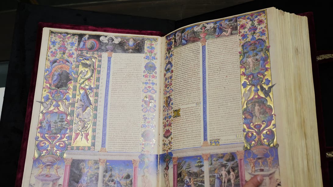 Roman Script Renaissance One of the most spectacular Renaissance illuminated manuscripts, a ...