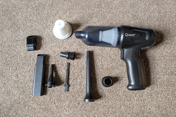 Best car vacuum cleaner Indybest review Quest handheld car vacuum and blower