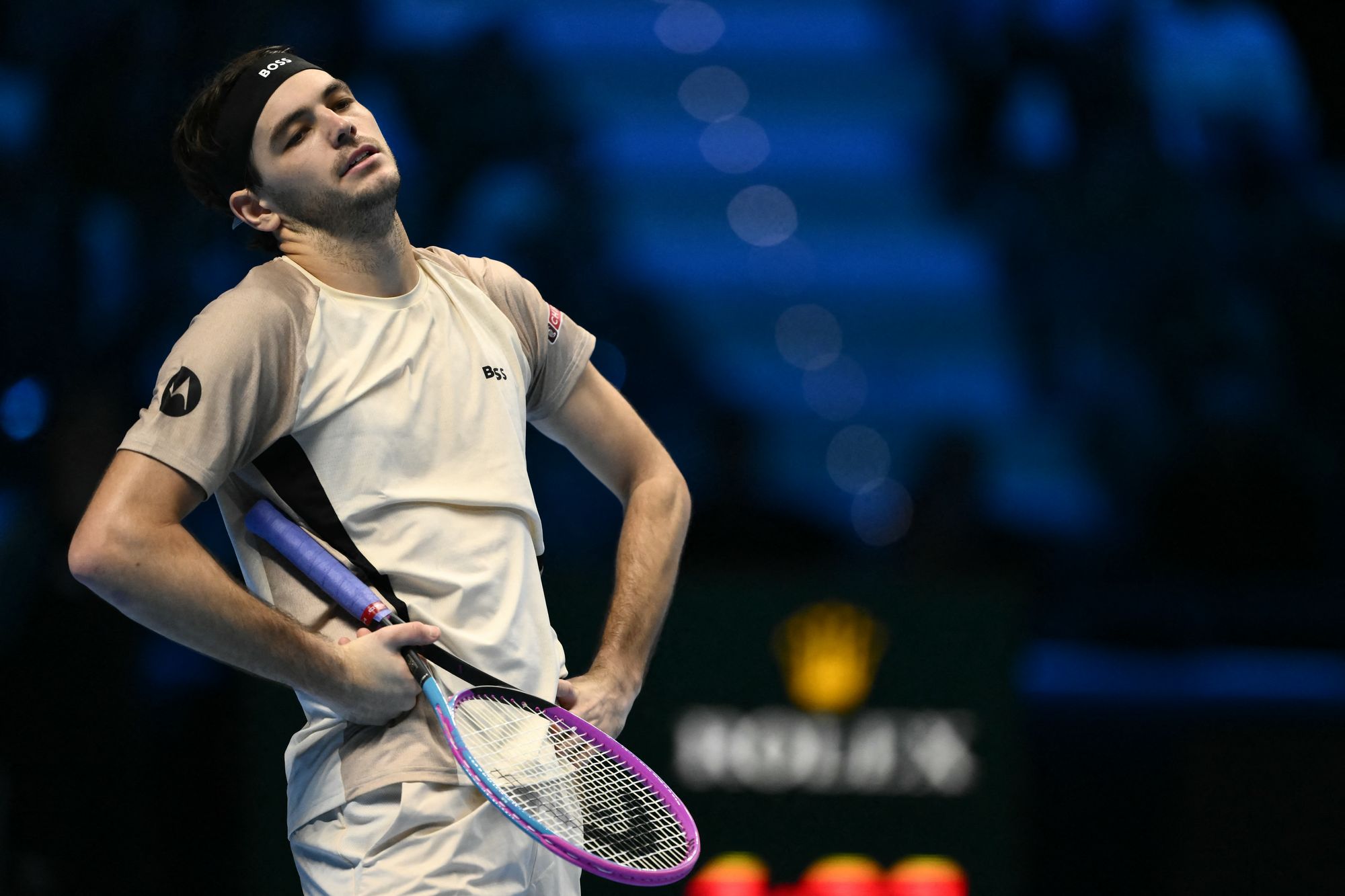 Fritz mal počas celého zápasu defláciu a urobil 33 nevynútených chýb