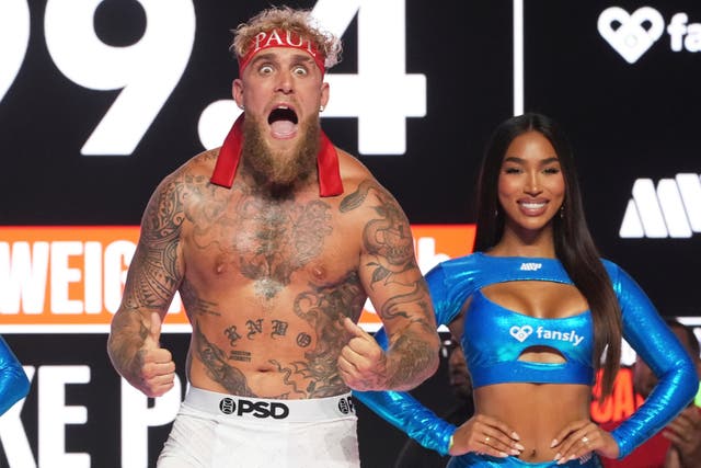 <p>Jake Paul has said is he ‘ready to die’ to get his hand raised against Anthony Joshua</p>