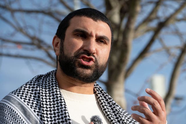 <p>Hamdi has been a vocal critic of Israel’s military action in Gaza</p>