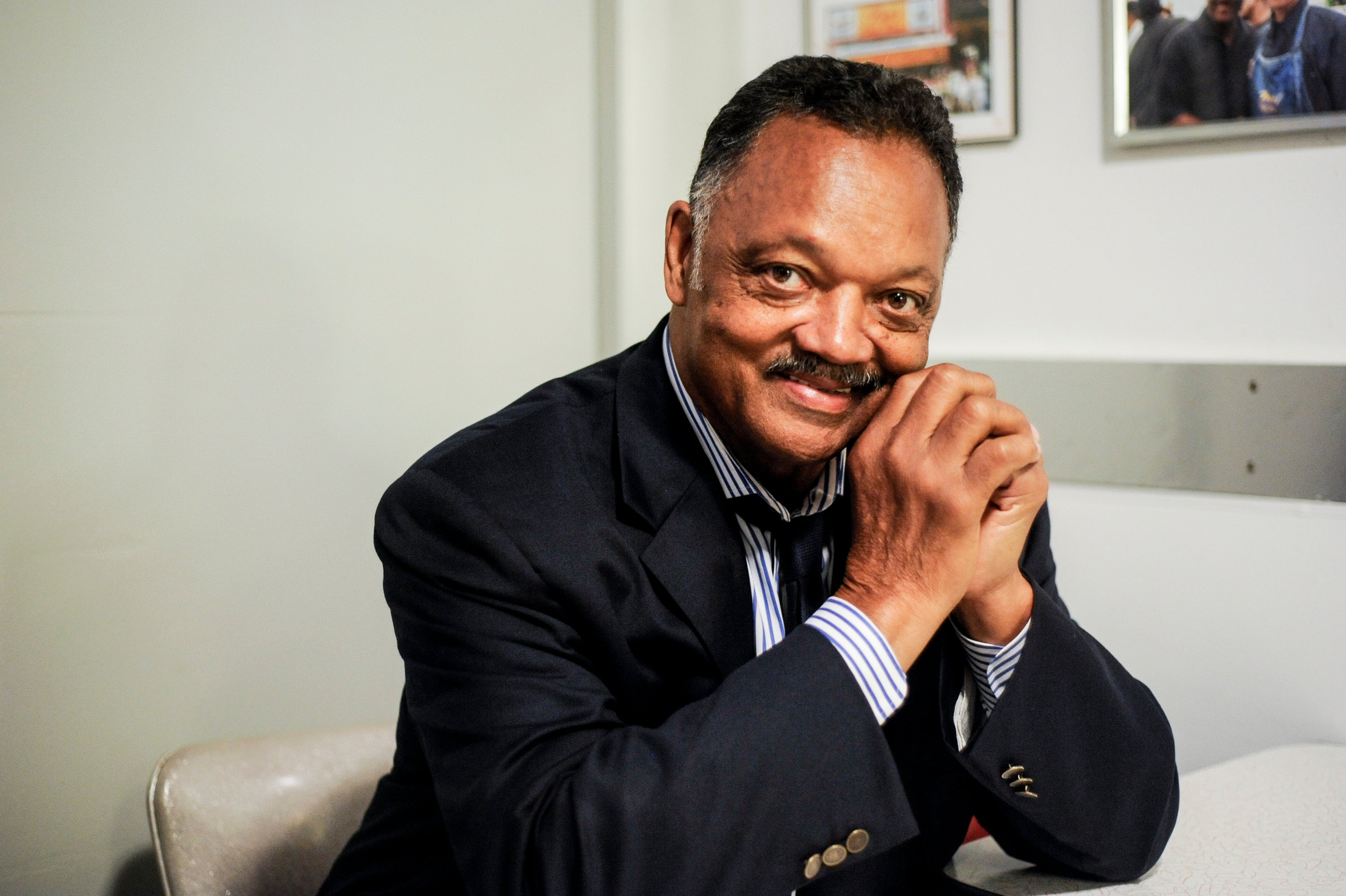 Jesse Jackson, who has PSP and has been in hospital for two weeks, pictured in 2013