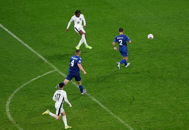 <p>Eze scored England’s second</p>