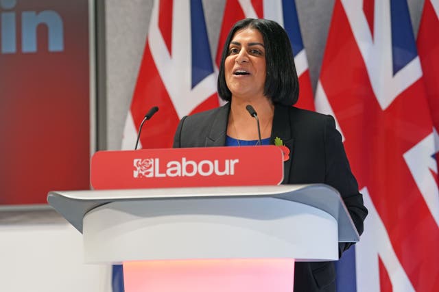 Home Secretary Shabana Mahmood is understood to have modelled her plans on Danish asylum policies (Lucy North/PA)
