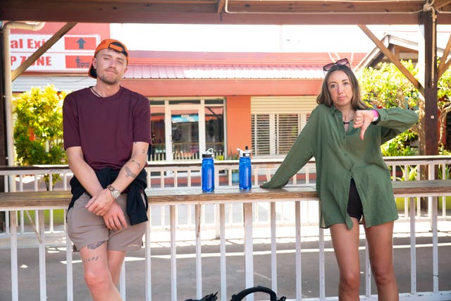 <p>Siblings Roman Kemp and Harleymoon are contestants on the show</p>