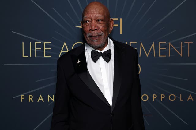 <p>Morgan Freeman at the 50th AFI Life Achievement Award</p>