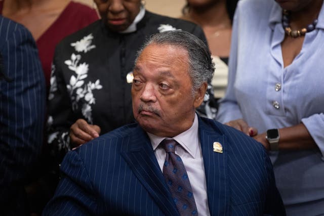 <p>Civil Rights leader Rev. Jesse Jackson </p>