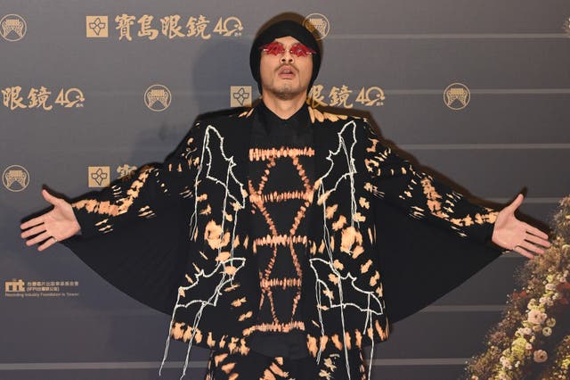 <p>Namewee at the 31st Golden Melody Awards </p>