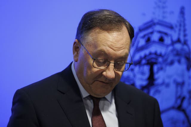 Dr Trevor Gribben, moderator of the Presbyterian Church in Ireland, announced this week he was to step down after a review found safeguarding failures within the church (Liam McBurney/PA)