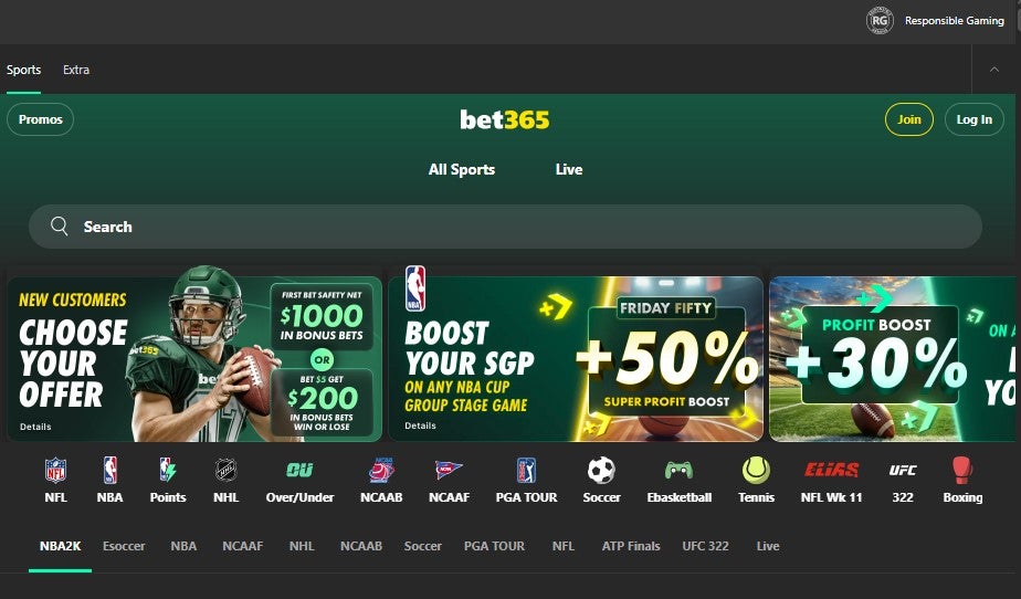 Bet365 customers can expect to find regular sportsbook promos across major sports