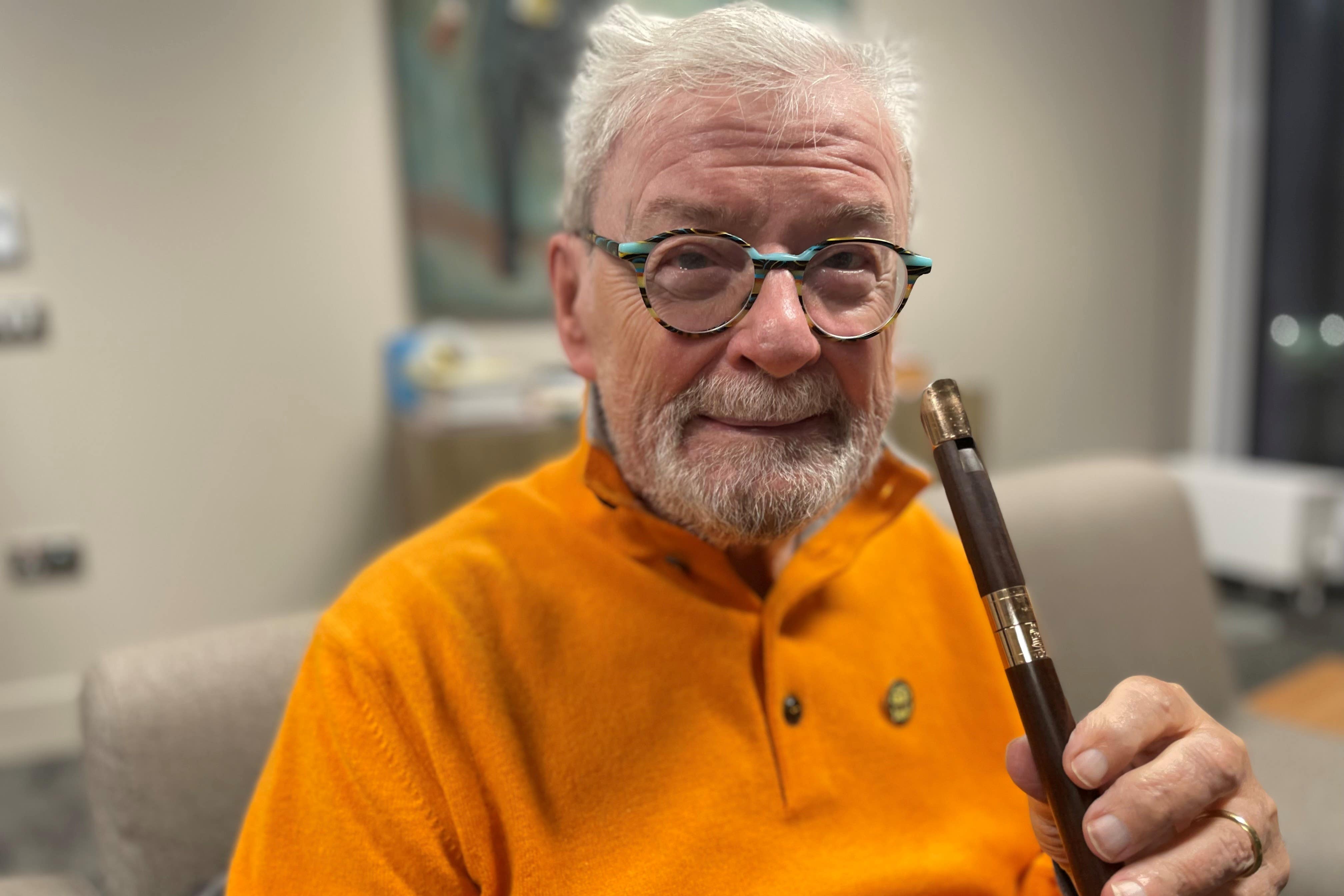 Sir James Galway will be presented with an honorary doctorate by Ulster University on Saturday (Jonathan McCambridge/PA)