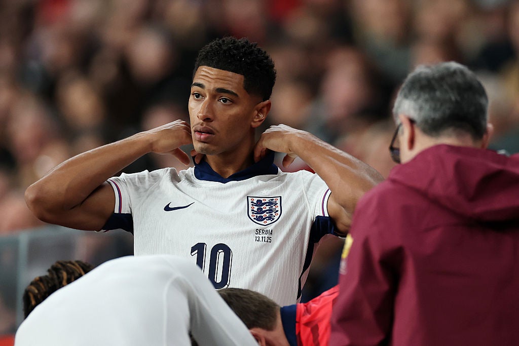 Bellingham diturunkan dari bangku cadangan dalam kemenangan 2-0 atas Serbia