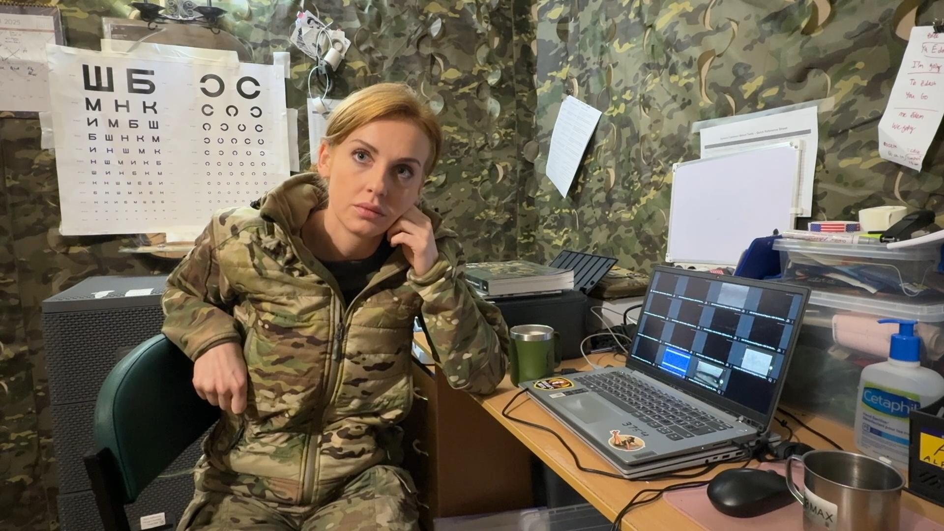 Rebecca Masiorowski treinou forças da OTAN durante o ano passado e disse que o que elas ensinaram era relevante para o Afeganistão e o Iraque – não para a Ucrânia.