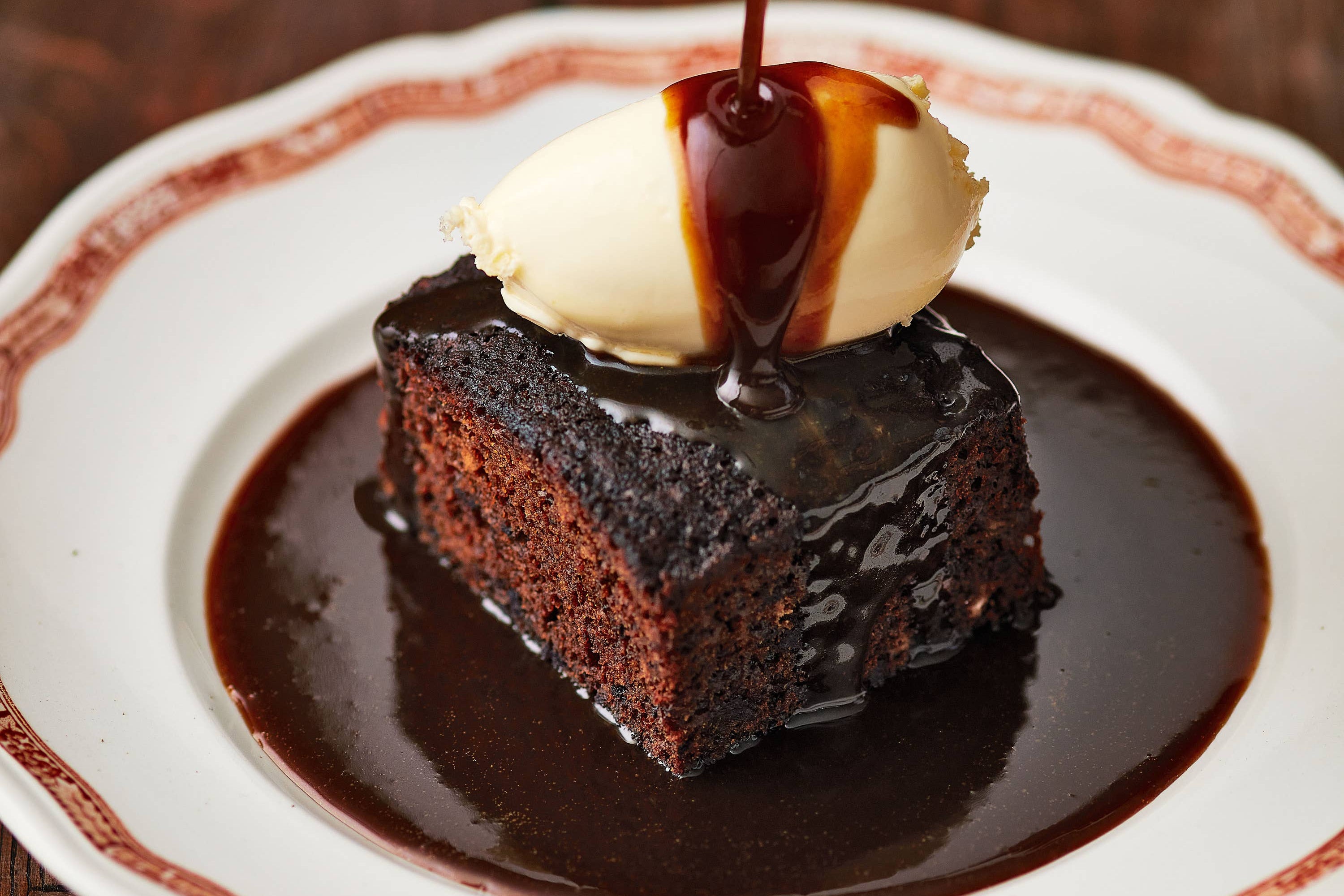 Sticky toffee pudding