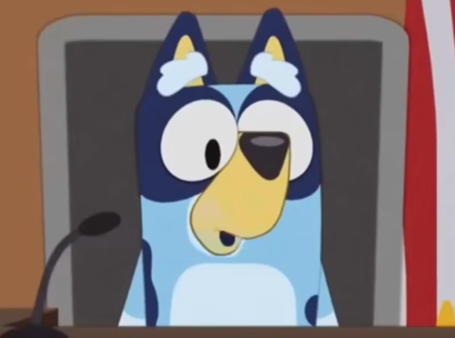 <p>'Bluey' makes a cameo on South Park</p>