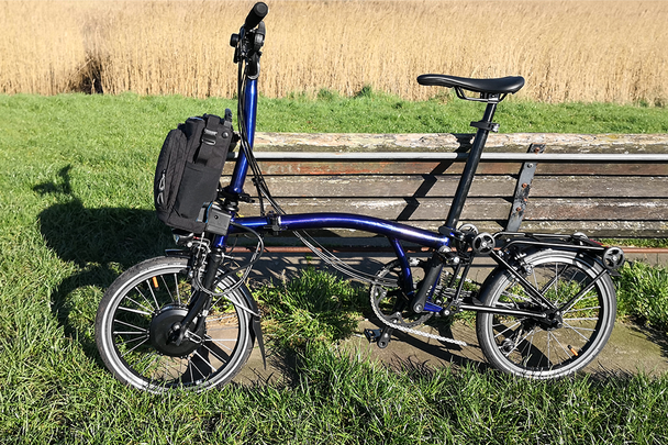 Best electric bike IndyBest review Brompton electric P-Line