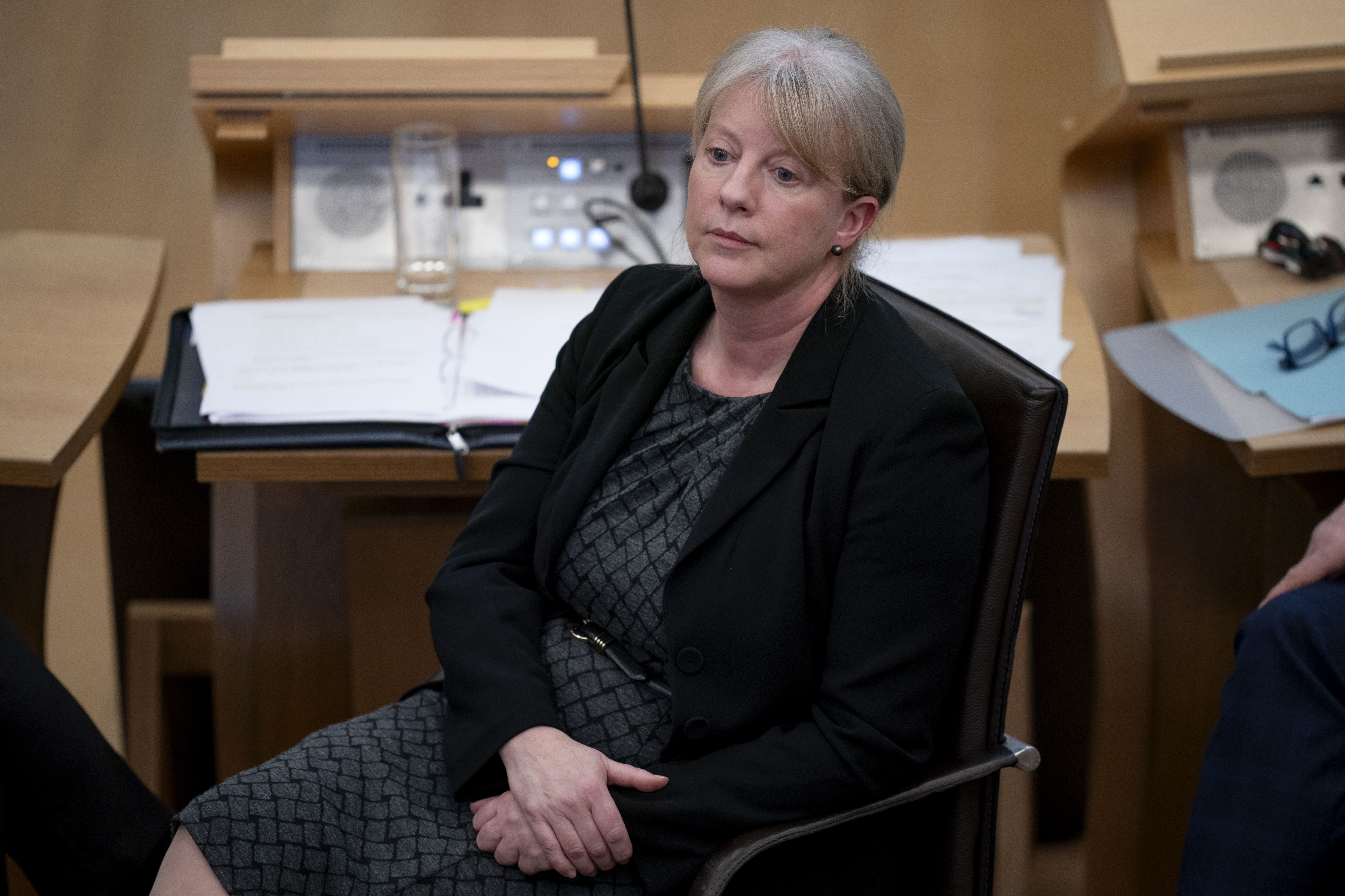 Shona Robison is pushing for a meeting with the Chancellor ahead of the Budget (Jane Barlow/PA)