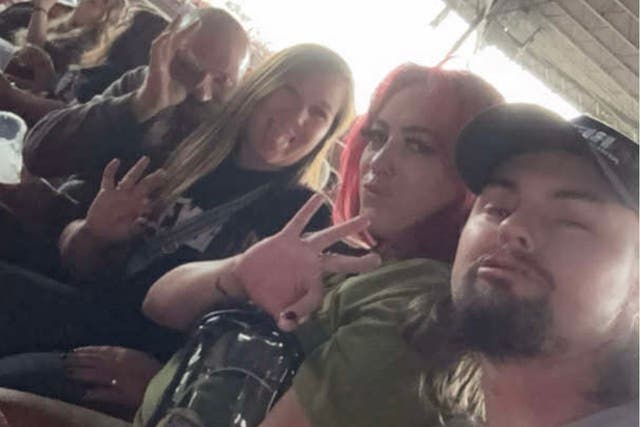 <p>Brandon Godsey (right) was killed at a $uicideboy$ concert in Washington after Devin McCurdy punched him a single time</p>