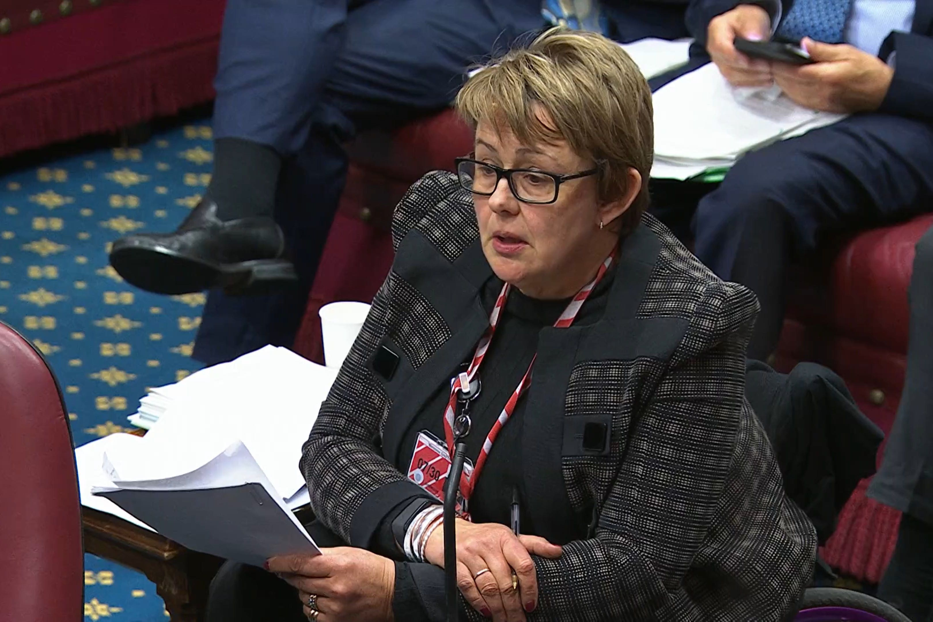 Baroness Tanni Grey-Thompson (House of Lords/UK Parliament/PA)