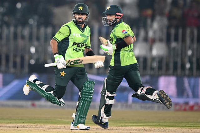 <p>Pakistan's Babar Azam recorded a century as they sealed the ODI series 2-0</p>