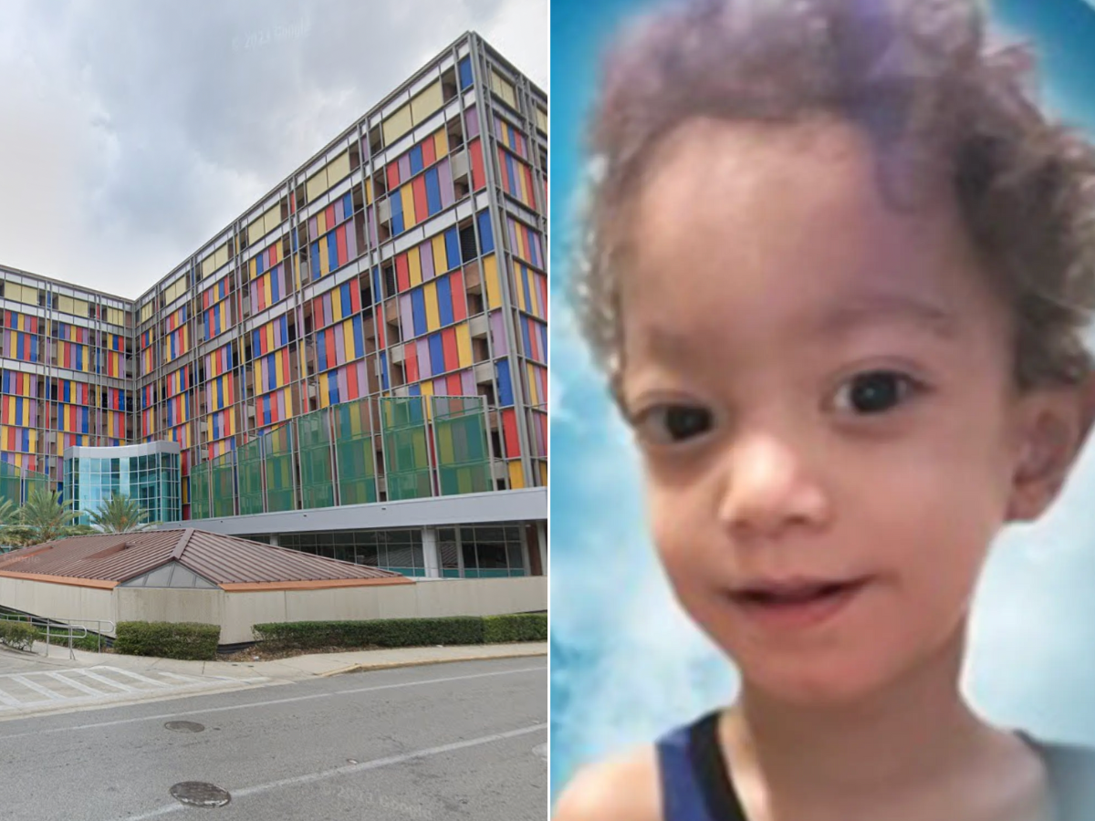 <p>De’Markus Page was brought to the University of Florida Health, Shands Children Hospital, where his parents say the medical staff botched his medicine</p>