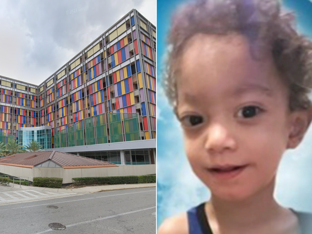 <p>De’Markus Page was brought to the University of Florida Health, Shands Children Hospital, where his parents say the medical staff botched his medicine</p>