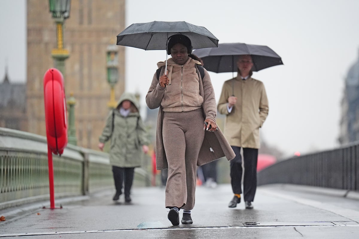 Storm Claudia live: UK set for a month of rain in 24 hours as flood alerts issued