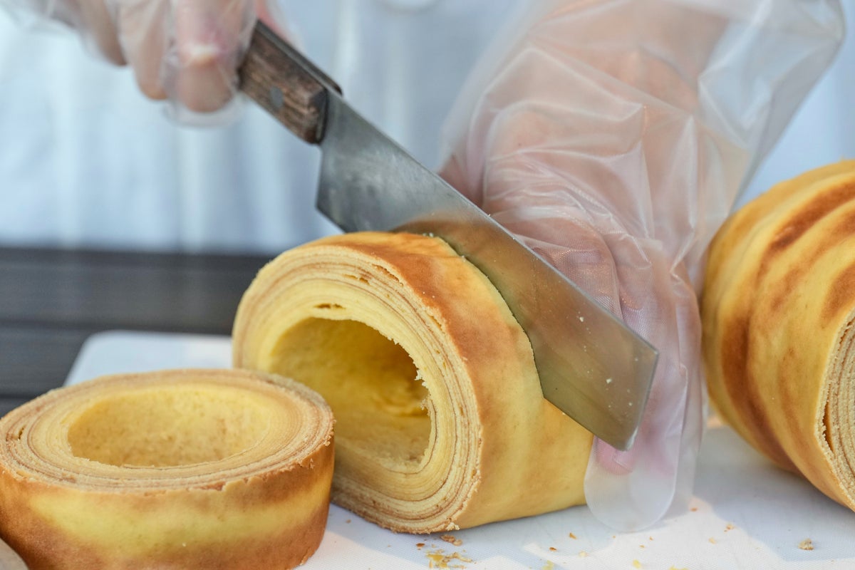 German Baumkuchen 'tree cake' survived a disaster and world wars to become a Japanese favorite