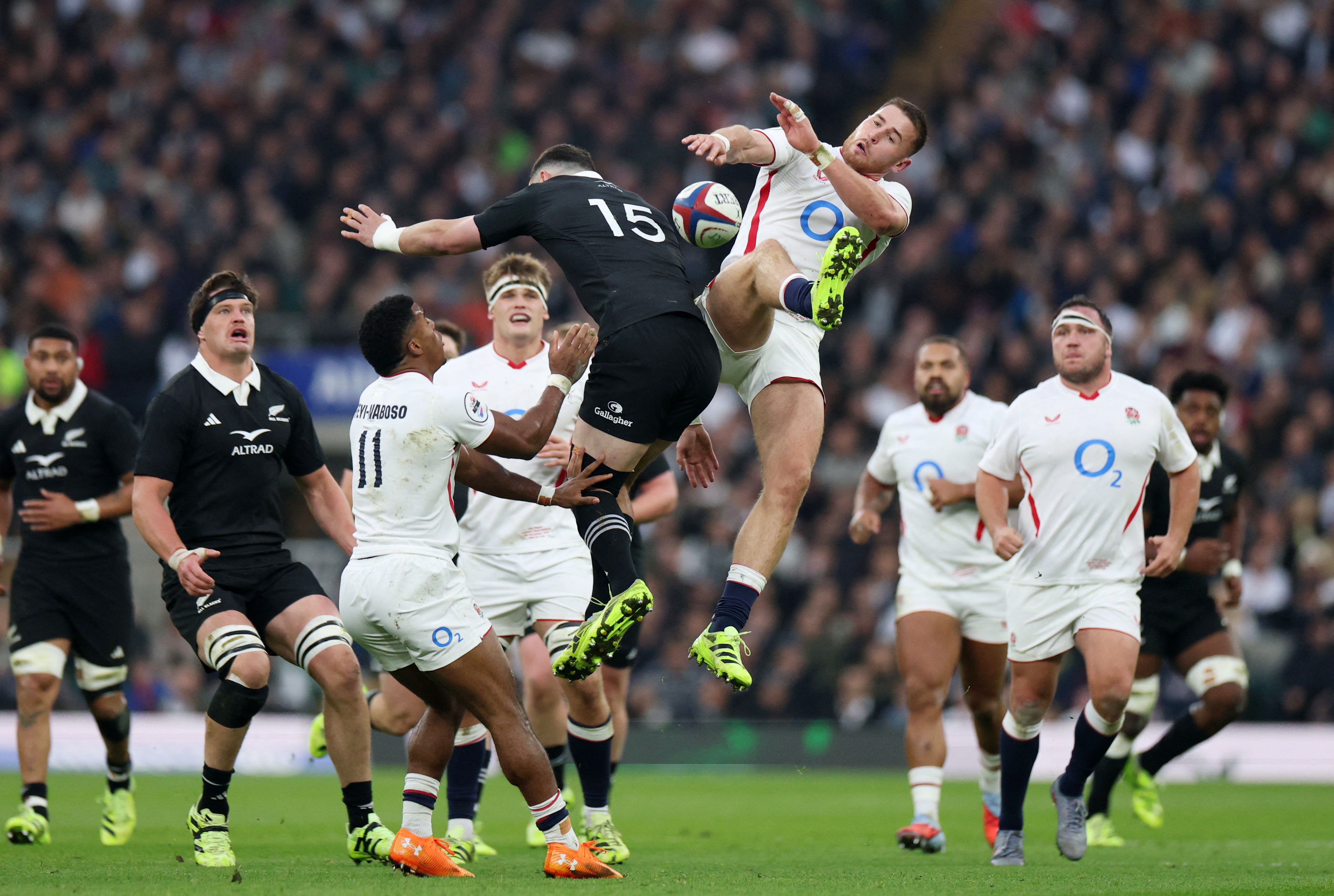 La batalla aérea fue crucial para decidir este Test Match