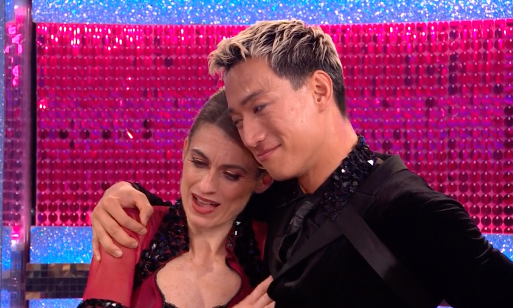 <p>Karen Carney and Carlos Gu</p>