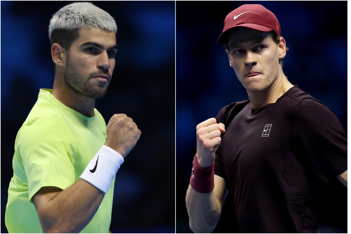 Alcaraz v Sinner live: ATP Finals latest score and updates as rivals clash for year-end crown Alcaraz v Sinner live: ATP Finals latest score and updates as rivals clash for year-end crown