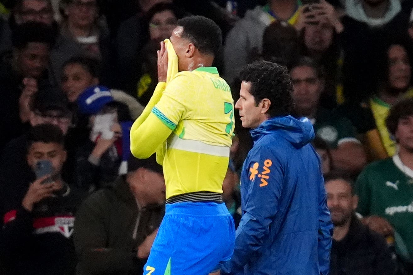 <p>Brazil defender Gabriel has been a key player for Arsenal this season (John Walton/PA)</p>