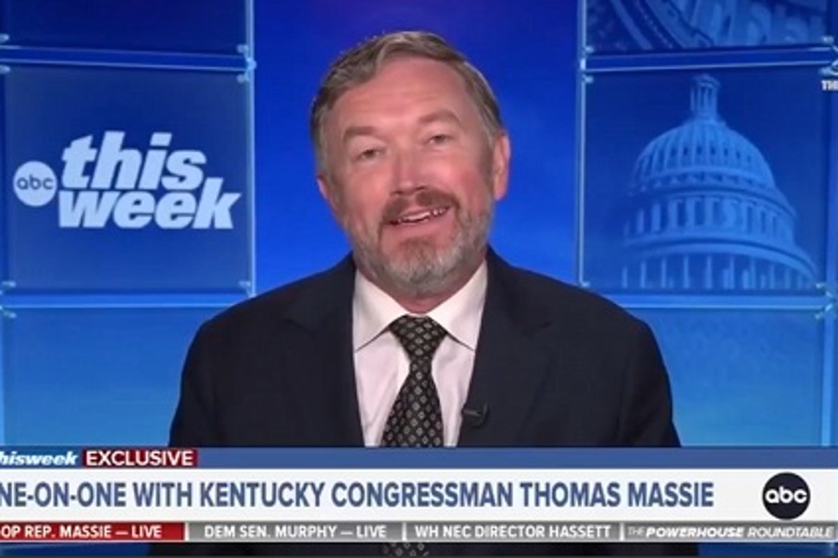 Thomas Massie shrugs off Trump insults over his wedding as Epstein standoff intensifies: ‘He’s trying to be a bully’ Thomas Massie shrugs off Trump insults over his wedding as Epstein standoff intensifies: ‘He’s trying to be a bully’