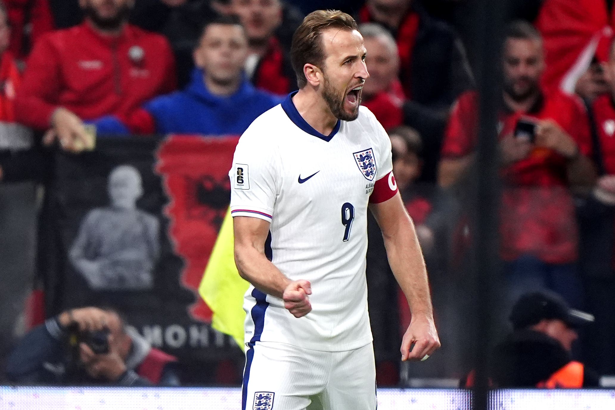 <p>Harry Kane looks set to lead England next year</p>