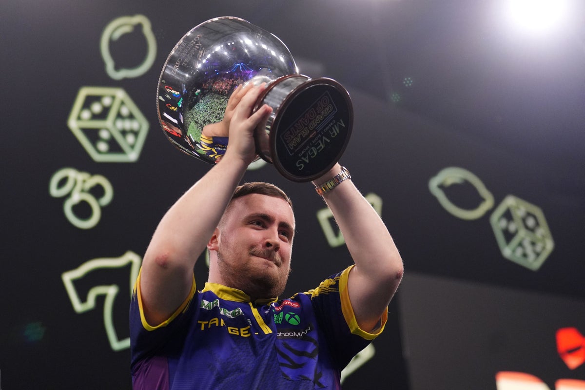 New world number one Luke Littler beats Luke Humphries to retain Grand Slam