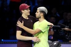 Why Jannik Sinner apologised for ‘lucky’ moment against Carlos Alcaraz at ATP Finals