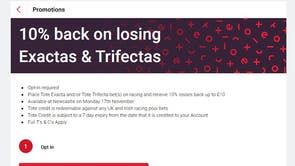 Tote's money back specials on selected cards should appeal to fans of racing multiples.