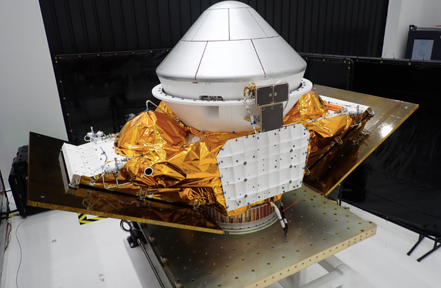 <p>Varda Space Industries' W-4 space craft, which has carried out experiments for drug development in space</p>