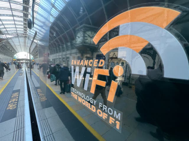 <p>Express service: Unit 802101, Britain's best-connected train, at London Paddington station</p>