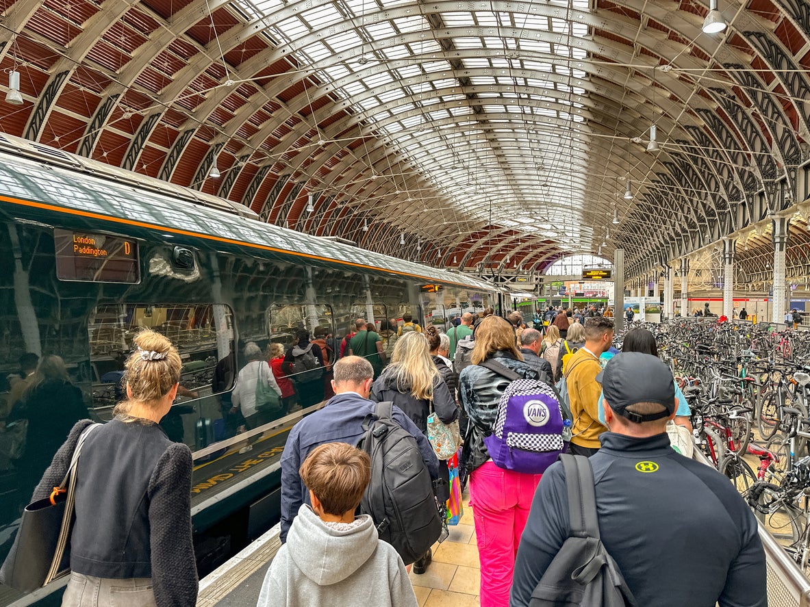 Boosting people’s productivity is the ‘next best thing’ to improving journey time (Getty/iStock)