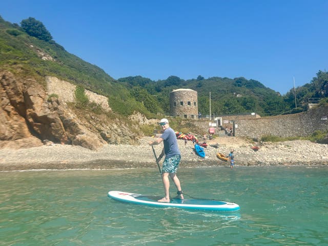 <p>Guernsey has turquoise seas that wouldn't look out of place in Barbados or Bermuda</p>