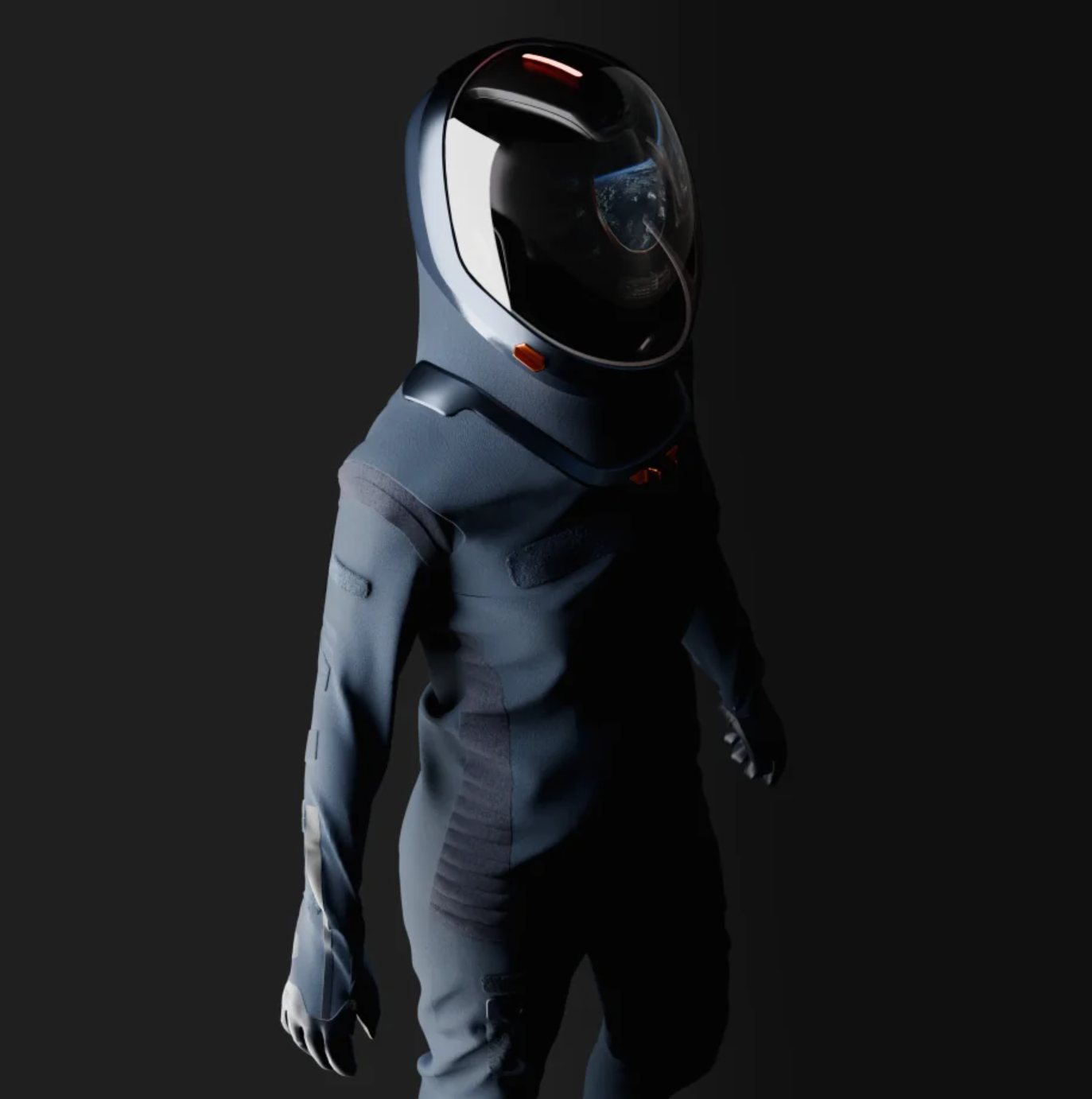 Astronauts can put on or take off the Eurosuit in less than two minutes