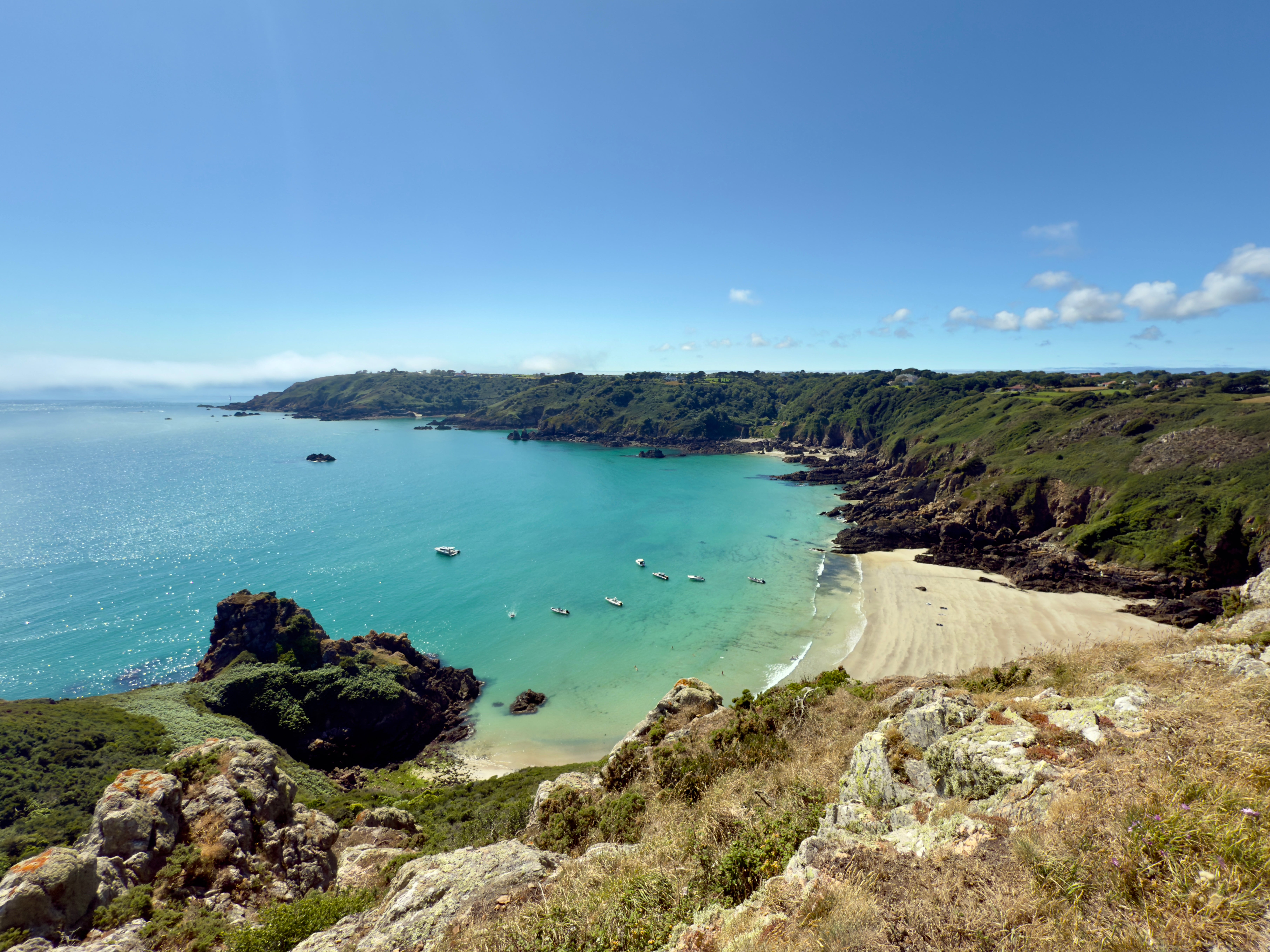 This part of the Atlantic coast boasts long sandy beaches, which are perfect for both sunbathing in the summer and surfing year-round