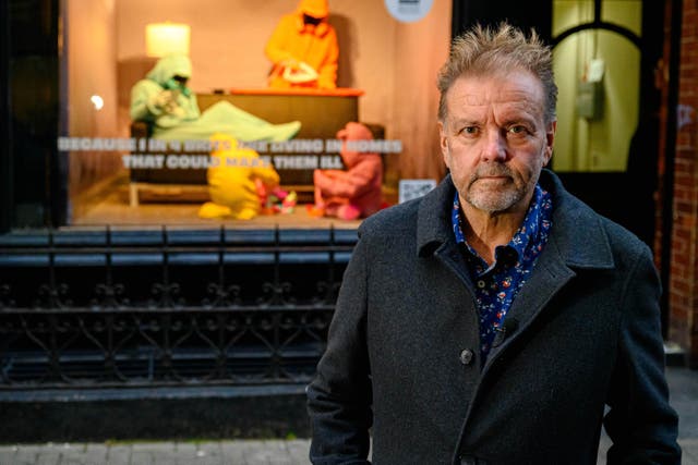 Campaigning for healthier homes: Martin Roberts (Laura Palmer/Health Equals/PA)
