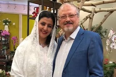 Jamal Khashoggi e Hanan Elatr Khashoggi
