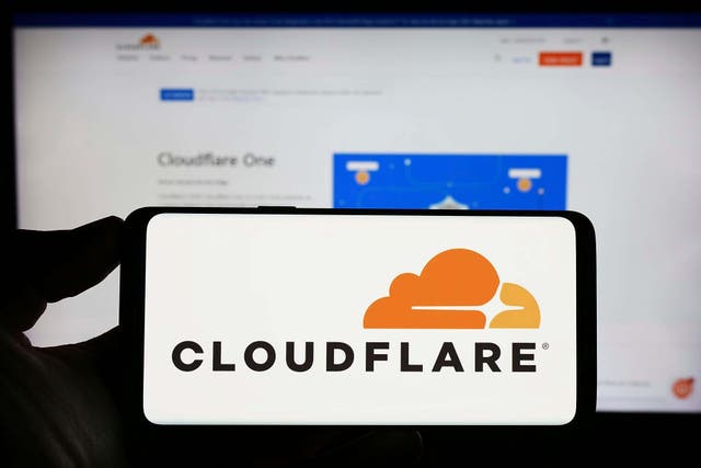 <p>Websites including X and Spotify have been hit by a major outage linked to Cloudflare (Alamy/PA)</p>