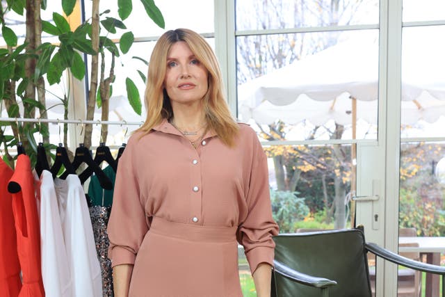 Sharon Horgan chats about costume and character and her relationship with fashion at Edeline Lee’s speaker series (Alla Bogdanovic/PA)