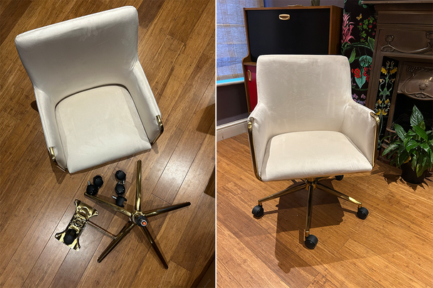 Best office chair IndyBest review The Range Lola office chair, white