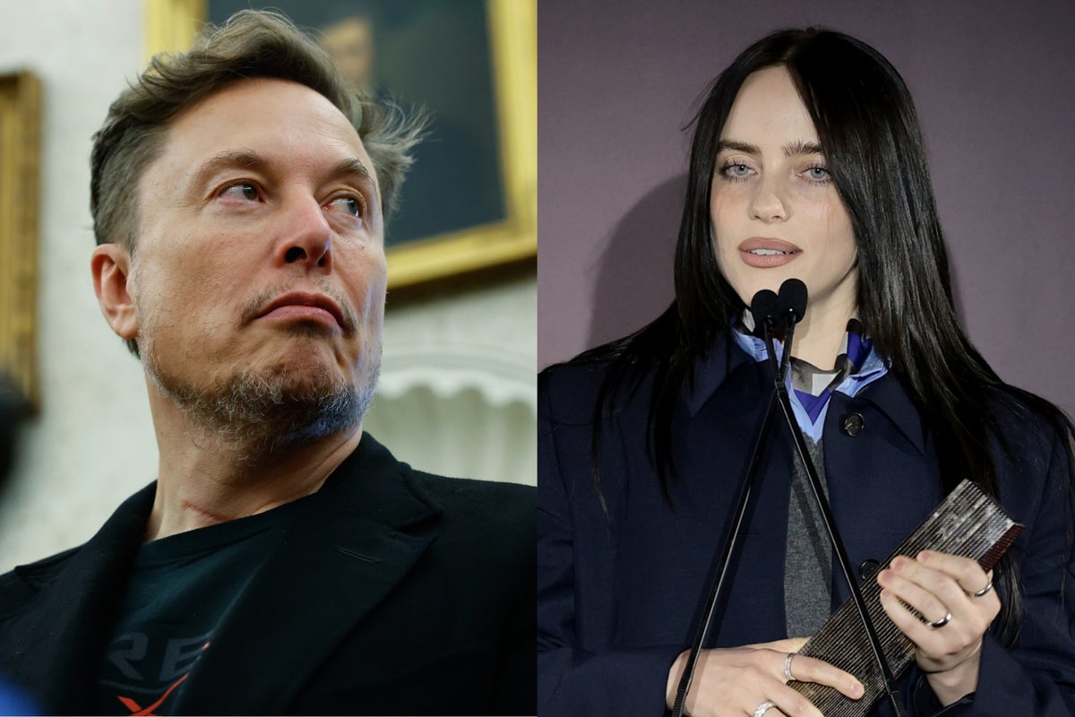 Elon Musk reacts furiously to Billie Eilish's claims that he's not using his wealth for good | The Independent